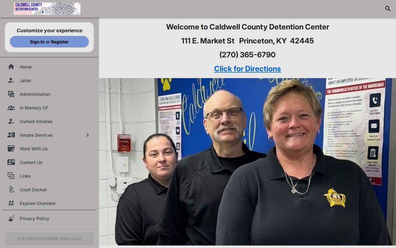Caldwell County arrest search official jail website