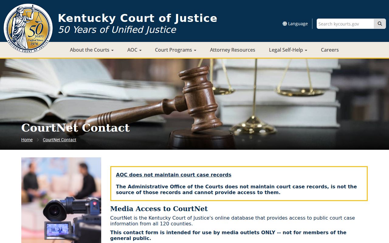 CourtNet access information for Caldwell County criminal court cases