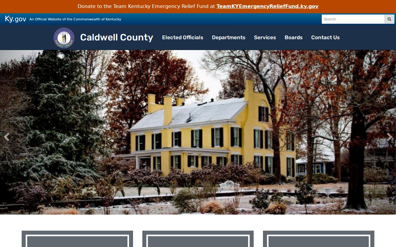 Caldwell County criminal history government source