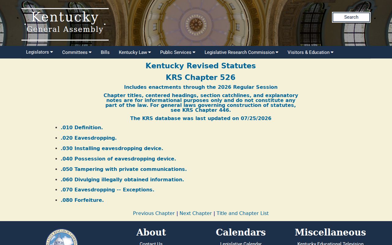 Fredonia record check view of Kentucky Chapter 431 expungement statutes